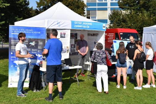 The NPI stand at the VedaFest (ScienceFest) 2021